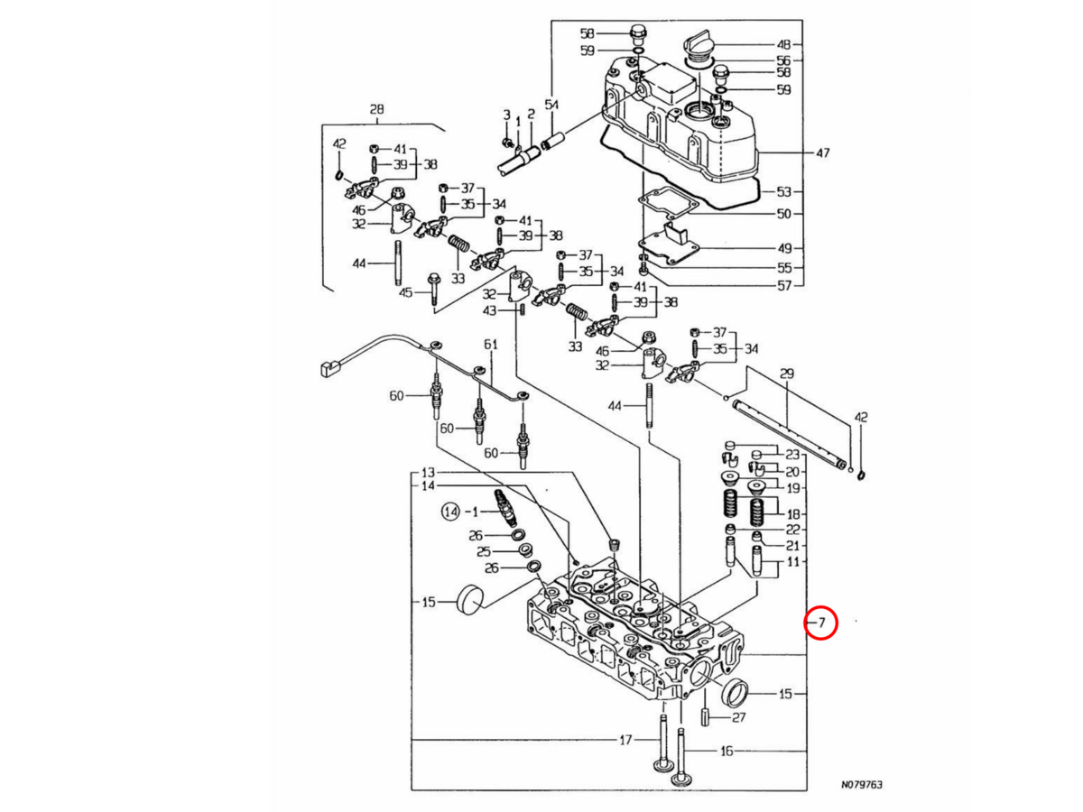 Κυλινδροκεφαλή Yanmar: 719660-11702. Ανταλλακτικά μεταχειρισμένα και καινούρια, εισαγόμενα από την Ιαπωνία σε άριστη κατάσταση. Βρείτε γνήσια - original και ιμιτασιόν - aftermarket ανταλλακτικά για όλα τα Yanmar σε προσιτές τιμές.