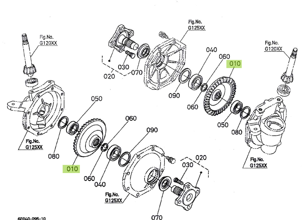 Gear Crown 38 Teeth Kubota : 6A320-57310. Used and new spare parts, imported from Japan in excellent condition. Find genuine - original and aftermarket spare parts for all Kubota tractors at affordable prices.