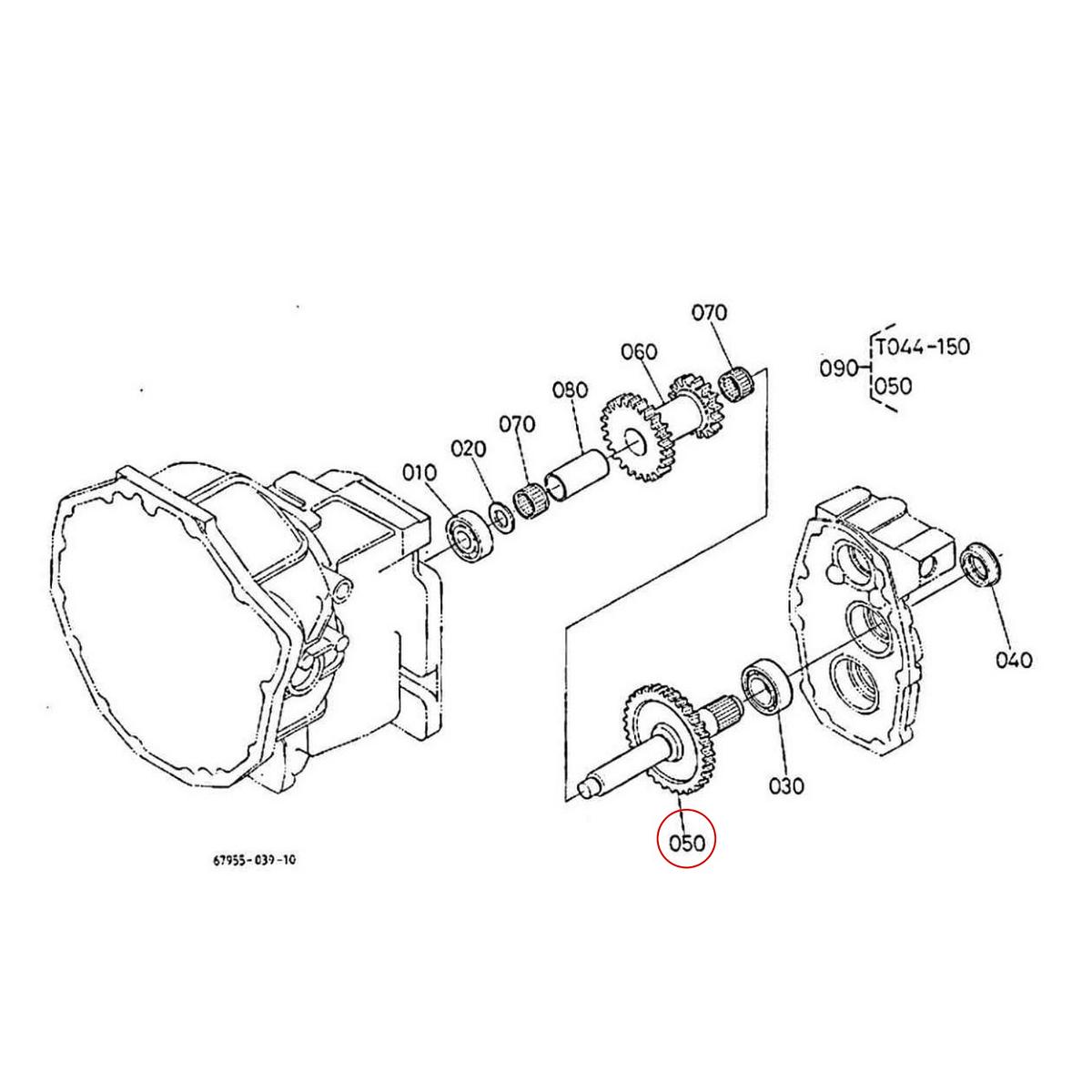 Kubota Αξονογράναζο 41 δόντια 67950-76310. Ανταλλακτικά μεταχειρισμένα και καινούρια, εισαγόμενα από την Ιαπωνία σε άριστη κατάσταση. Βρείτε γνήσια - original και ιμιτασιόν - aftermarket ανταλλακτικά για όλα τα Kubota σε προσιτές τιμές.
