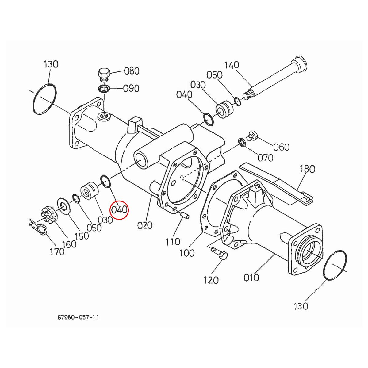Kubota O-ring 04811-50250. Ανταλλακτικά μεταχειρισμένα και καινούρια, εισαγόμενα από την Ιαπωνία σε άριστη κατάσταση. Βρείτε γνήσια - original και ιμιτασιόν - aftermarket ανταλλακτικά για όλα τα Kubota σε προσιτές τιμές.