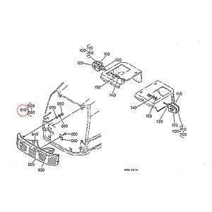 Kubota Φανάρι 67950-54150. Ανταλλακτικά μεταχειρισμένα και καινούρια, εισαγόμενα από την Ιαπωνία σε άριστη κατάσταση. Βρείτε γνήσια - original και ιμιτασιόν - aftermarket ανταλλακτικά για όλα τα Kubota σε προσιτές τιμές.