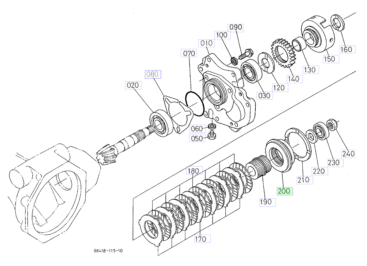 Επιλογέας διαφορικού BI-SPEED Kubota 66418-58080. Ανταλλακτικά μεταχειρισμένα και καινούρια, εισαγόμενα από την Ιαπωνία σε άριστη κατάσταση. Βρείτε γνήσια - original και ιμιτασιόν - aftermarket ανταλλακτικά για όλα τα Kubota σε προσιτές τιμές.