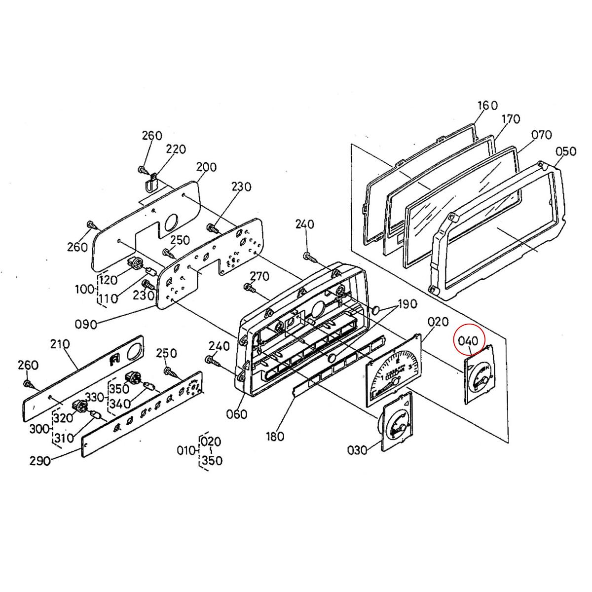 Kubota Δείκτης θερμοκρασίας 67955-95530. Ανταλλακτικά μεταχειρισμένα και καινούρια, εισαγόμενα από την Ιαπωνία σε άριστη κατάσταση. Βρείτε γνήσια - original και ιμιτασιόν - aftermarket ανταλλακτικά για όλα τα Kubota σε προσιτές τιμές.