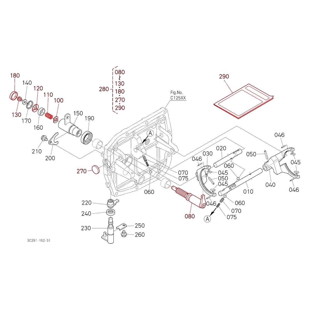 Σετ βραχίονα Kubota 3C091-97010. Ανταλλακτικά μεταχειρισμένα και καινούρια, εισαγόμενα από την Ιαπωνία σε άριστη κατάσταση. Βρείτε γνήσια - original και ιμιτασιόν - aftermarket ανταλλακτικά για όλα τα τρακτέρ Kubota σε προσιτές τιμές.
