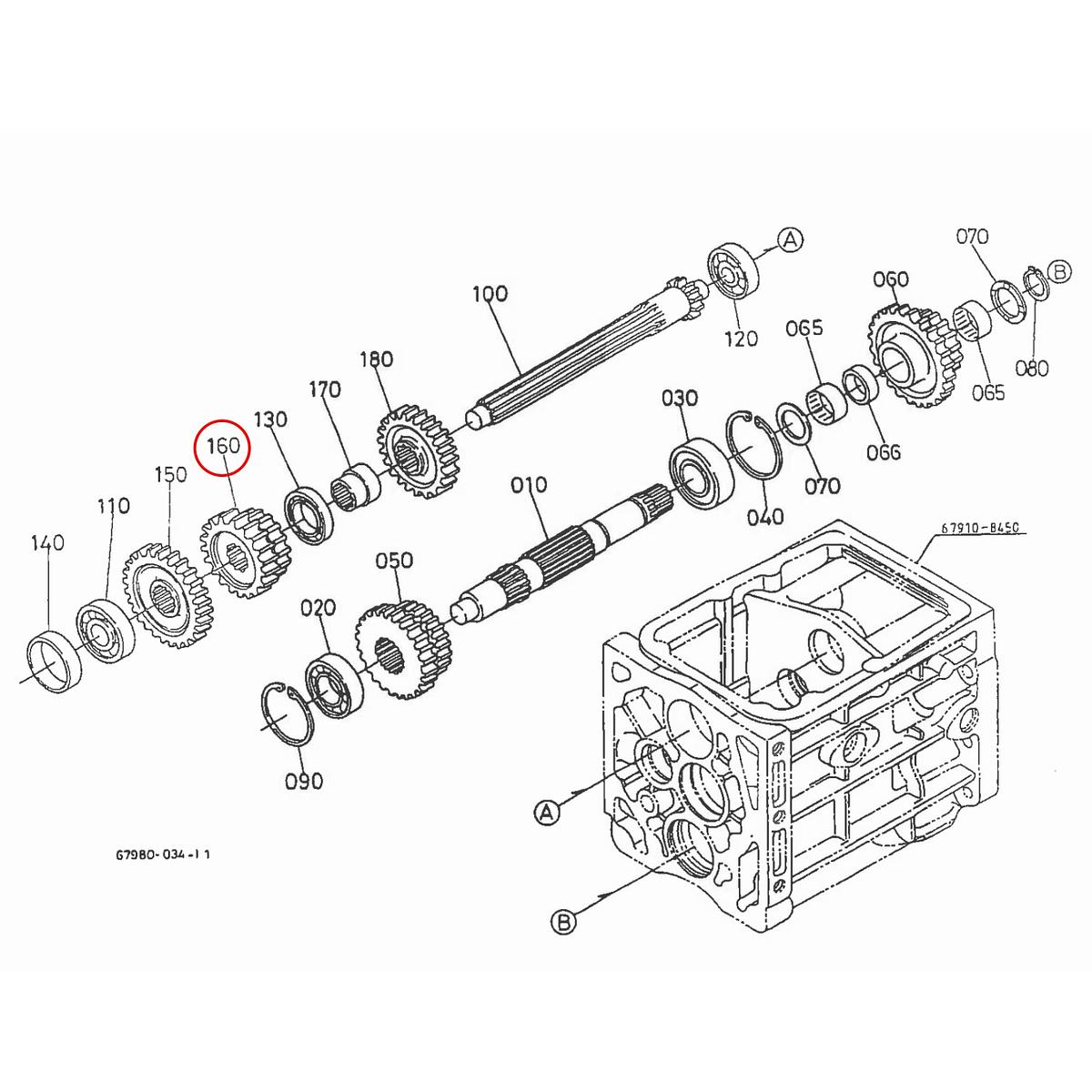 Kubota Γρανάζι 15-20 δόντια 67910-14430. Ανταλλακτικά μεταχειρισμένα και καινούρια, εισαγόμενα από την Ιαπωνία σε άριστη κατάσταση. Βρείτε γνήσια - original και ιμιτασιόν - aftermarket ανταλλακτικά για όλα τα Kubota σε προσιτές τιμές.