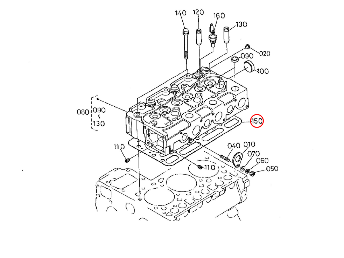 Φλάντζα κεφαλής Kubota: 16427-03310. Ανταλλακτικά μεταχειρισμένα και καινούρια, εισαγόμενα από την Ιαπωνία σε άριστη κατάσταση. Βρείτε γνήσια - original και ιμιτασιόν - aftermarket ανταλλακτικά για όλα τα Kubota σε προσιτές τιμές.