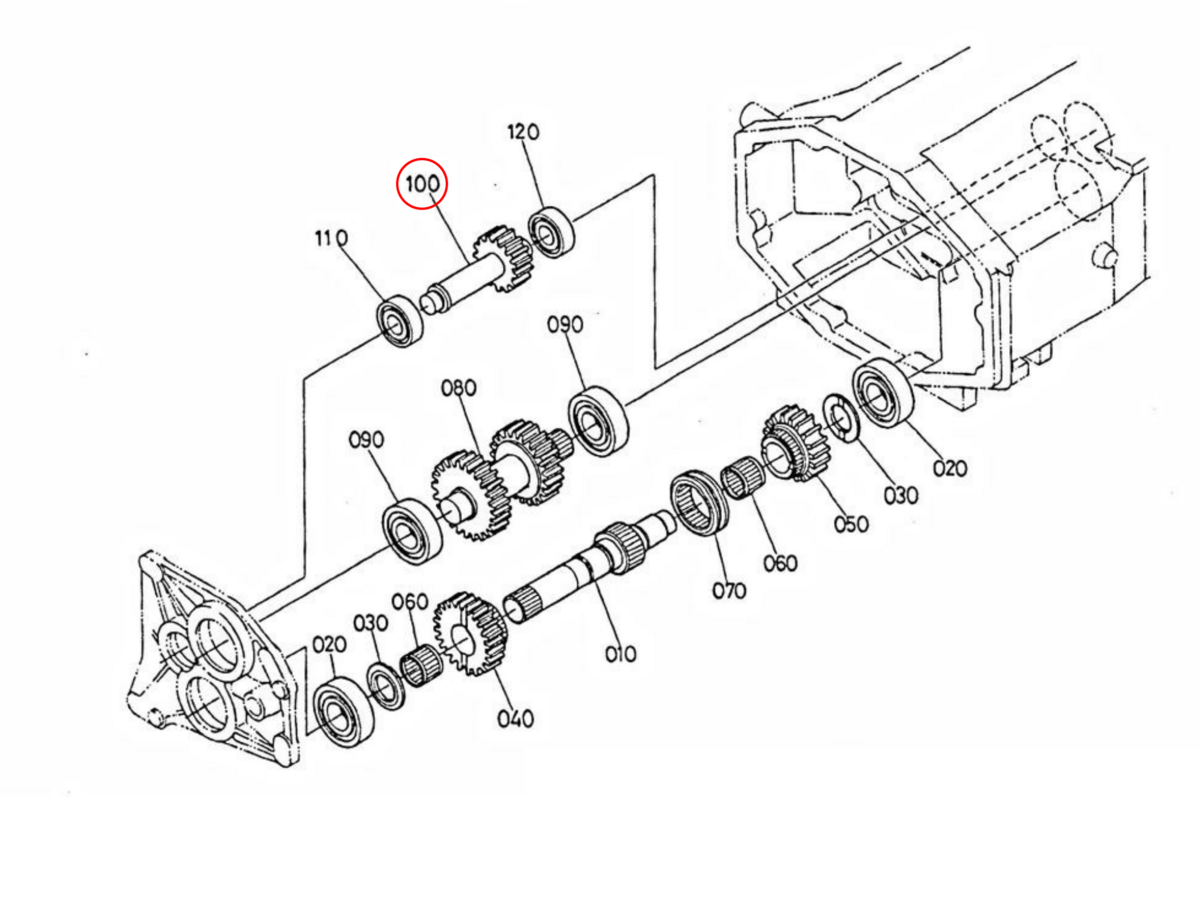 Άξονας όπισθεν (πίσω) Kubota: 34070-22550. Ανταλλακτικά μεταχειρισμένα και καινούρια, εισαγόμενα από την Ιαπωνία σε άριστη κατάσταση. Βρείτε γνήσια - original και ιμιτασιόν - aftermarket ανταλλακτικά για όλα τα Kubota σε προσιτές τιμές.