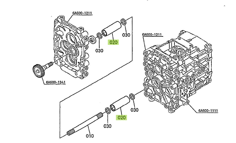 Μούφα Kubota 6C040-13663. Ανταλλακτικά μεταχειρισμένα και καινούρια, εισαγόμενα από την Ιαπωνία σε άριστη κατάσταση. Βρείτε γνήσια - original και ιμιτασιόν - aftermarket ανταλλακτικά για όλα τα Kubota σε προσιτές τιμές.