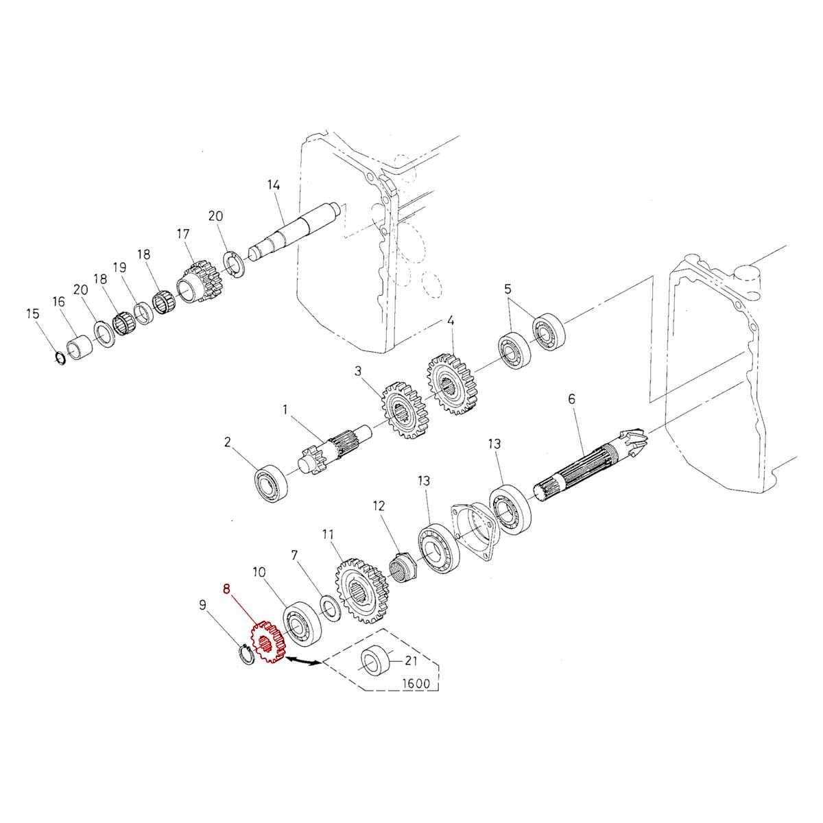 Γρανάζι 17 δόντια Kubota 67121-15320. Ανταλλακτικά μεταχειρισμένα και καινούρια, εισαγόμενα από την Ιαπωνία σε άριστη κατάσταση. Βρείτε γνήσια - original και ιμιτασιόν - aftermarket ανταλλακτικά για όλα τα τρακτέρ Kubota σε προσιτές τιμές.