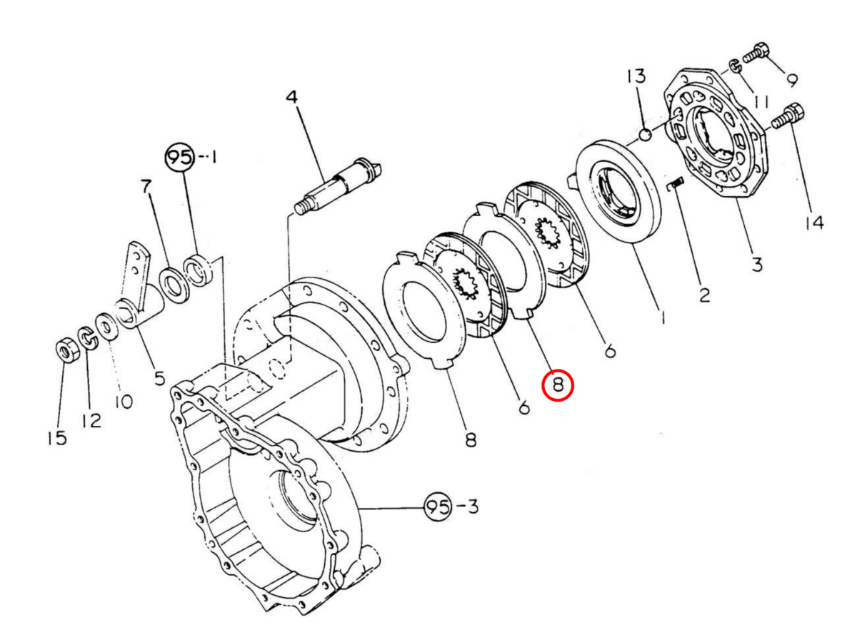 Plate 118 steel Yanmar: 194515-36390. Used and new spare parts, imported from Japan in excellent condition. Find genuine - original and aftermarket spare parts for all Yanmar tractors at affordable price.