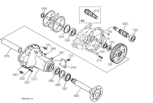 Χωνί Πίσω Άξονα Kubota 32440-27333. Ανταλλακτικά μεταχειρισμένα και καινούρια, εισαγόμενα από την Ιαπωνία σε άριστη κατάσταση. Βρείτε γνήσια - original και ιμιτασιόν - aftermarket ανταλλακτικά για όλα τα Kubota σε προσιτές τιμές.