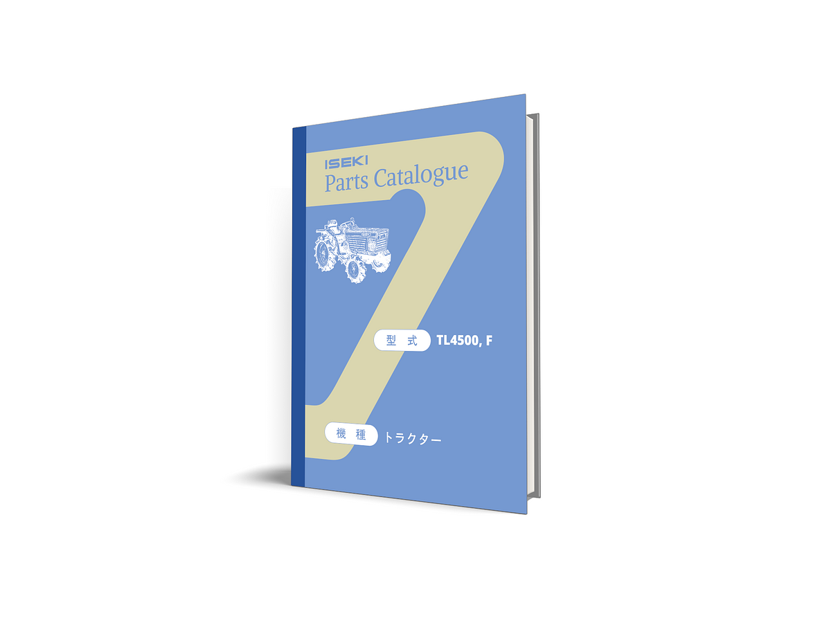 Κατάλογος ανταλλακτικών Iseki TL4500.  
Πλήρης ενημερωμένος κατάλογος με όλους τους κωδικούς για τα ανταλλακτικά του τρακτέρ Iseki TL4500.