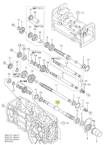 Shaft Yanmar 1W3225-90720. Used and new spare parts, imported from Japan in excellent condition. Find genuine - original and aftermarket spare parts for all Kubota tractors at affordable prices.