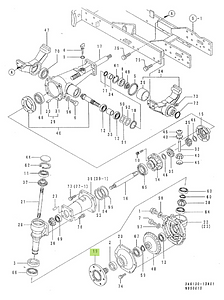 Μουαγιέ Τροχού Yanmar 1W3263-11750. Ανταλλακτικά μεταχειρισμένα και καινούρια, εισαγόμενα από την Ιαπωνία σε άριστη κατάσταση. Βρείτε γνήσια - original και ιμιτασιόν - aftermarket ανταλλακτικά για όλα τα Kubota σε προσιτές τιμές.