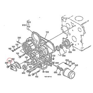 Kubota Λήπτης ωρόμετρου 58417-25950