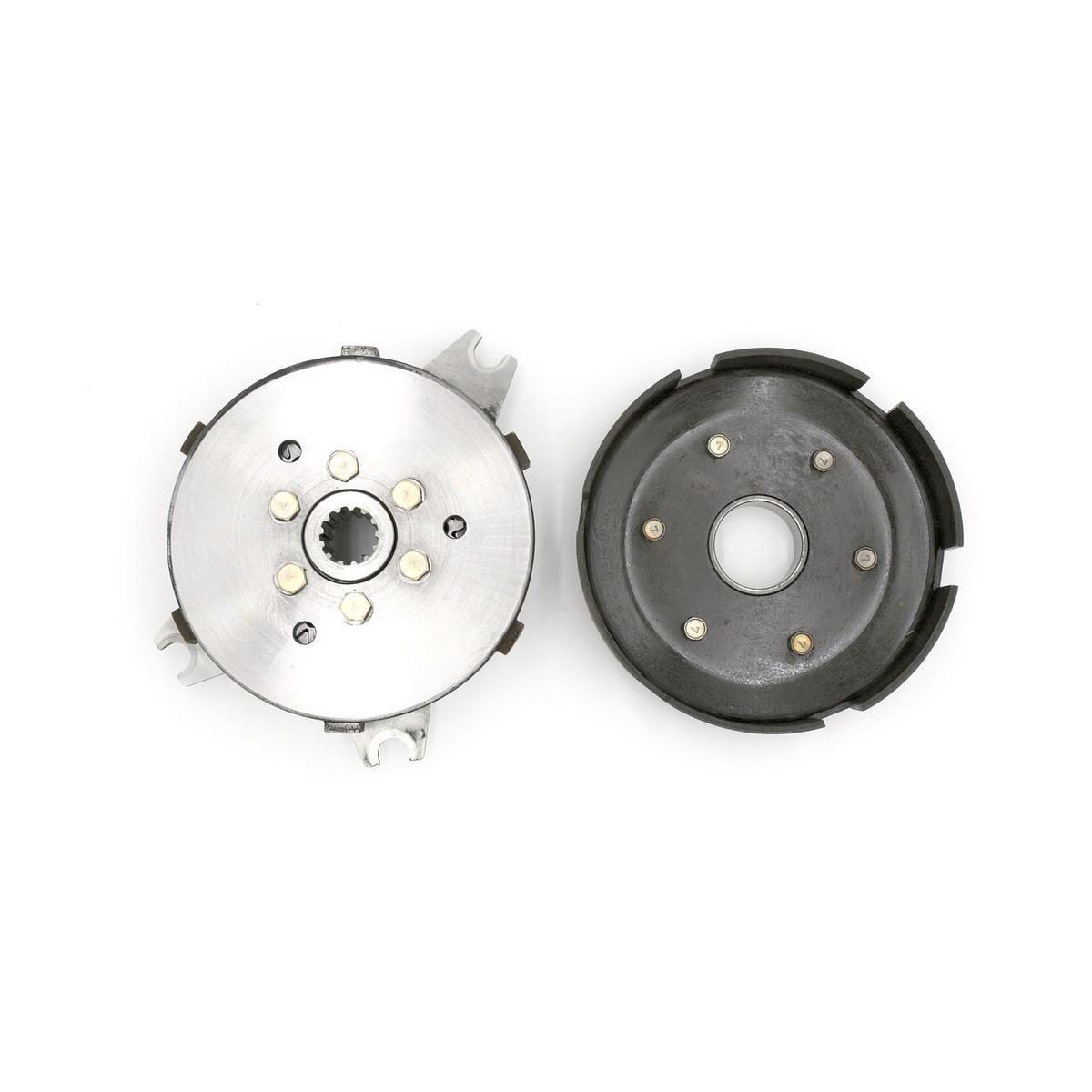 Clutch assy Mitsubishi 10321211001. Used and new spare parts, imported from Japan in excellent condition. Find genuine - original and aftermarket spare parts for all Mitsubishi tractors at affordable prices.