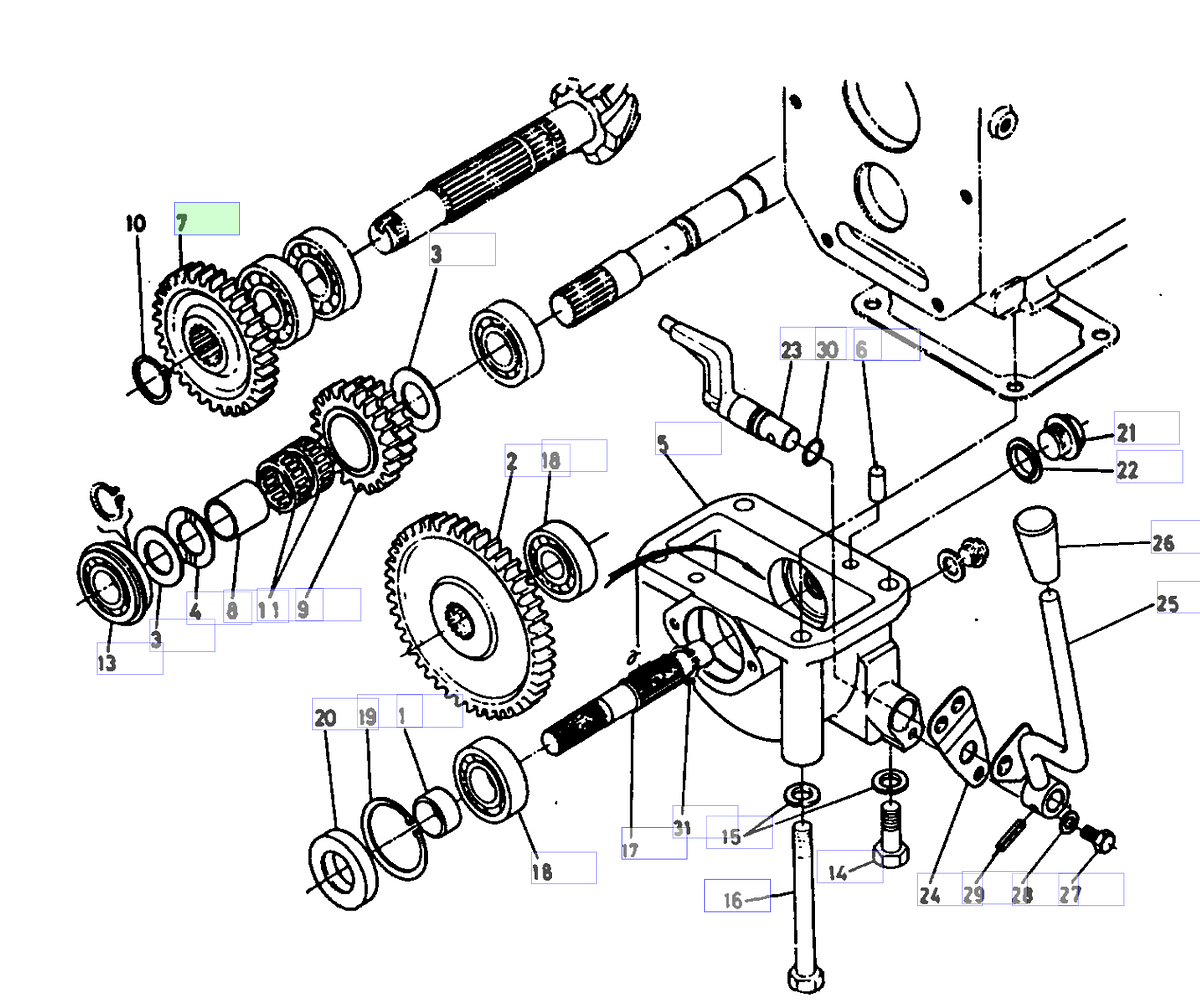 Γρανάζι 30 Δόντια Kubota 35220-44150. Ανταλλακτικά μεταχειρισμένα και καινούρια, εισαγόμενα από την Ιαπωνία σε άριστη κατάσταση. Βρείτε γνήσια - original και ιμιτασιόν - aftermarket ανταλλακτικά για όλα τα Kubota σε προσιτές τιμές.