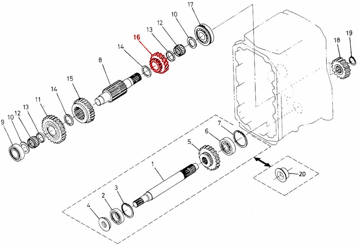 Γρανάζι 20 δόντια Kubota 67511-14340. Ανταλλακτικά μεταχειρισμένα και καινούρια, εισαγόμενα από την Ιαπωνία σε άριστη κατάσταση. Βρείτε γνήσια - original και ιμιτασιόν - aftermarket ανταλλακτικά για όλα τα τρακτέρ Kubota σε προσιτές τιμές.
