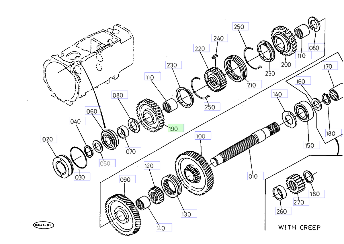 Γρανάζι 37 Δόντια Kubota 32430-21472. Ανταλλακτικά μεταχειρισμένα και καινούρια, εισαγόμενα από την Ιαπωνία σε άριστη κατάσταση. Βρείτε γνήσια - original και ιμιτασιόν - aftermarket ανταλλακτικά για όλα τα Kubota σε προσιτές τιμές.