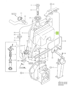 Ρεζερβουάρ Yanmar 1W3601-01570.Ανταλλακτικά μεταχειρισμένα και καινούρια, εισαγόμενα από την Ιαπωνία σε άριστη κατάσταση. Βρείτε γνήσια - original και ιμιτασιόν - aftermarket ανταλλακτικά για όλα τα Kubota σε προσιτές τιμές.