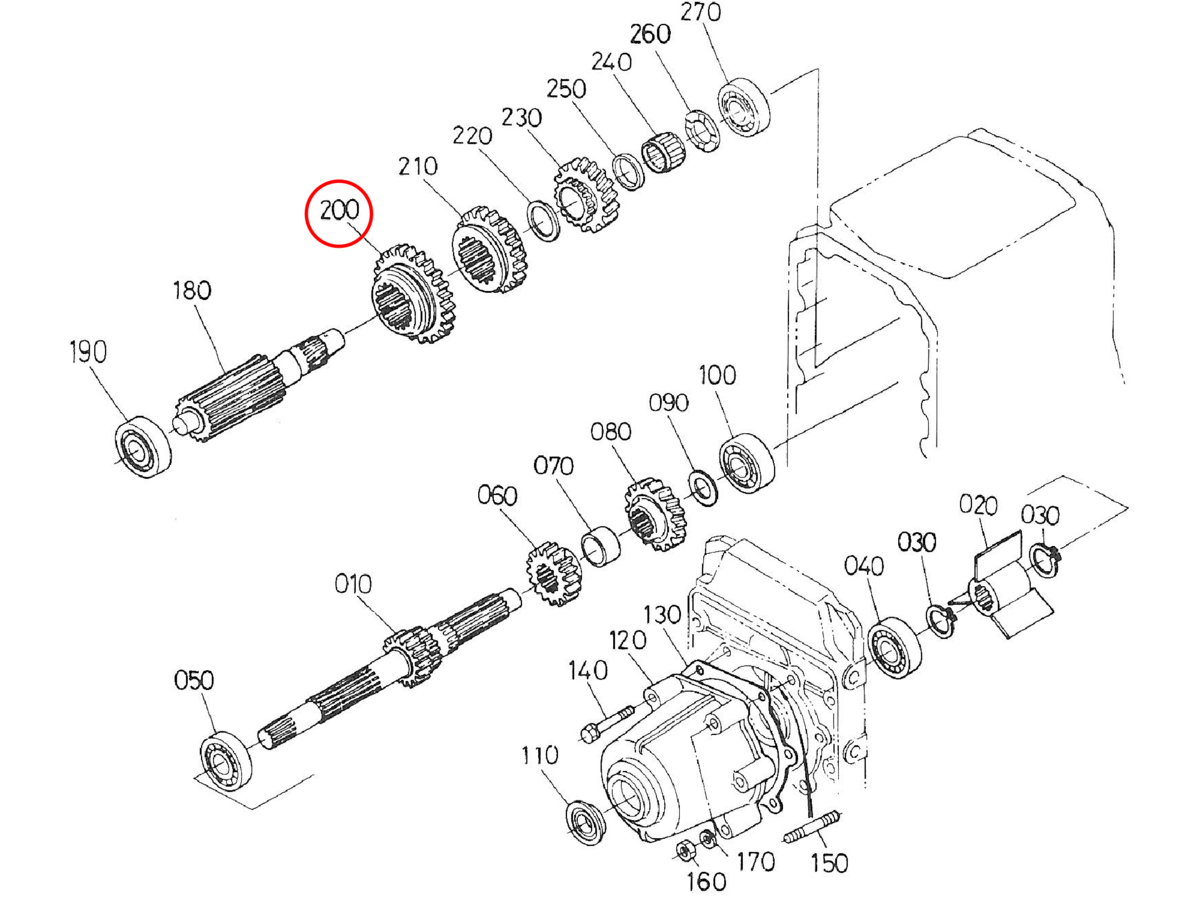 Γρανάζι δεύτερου άξονα 32 δόντια Kubota: 67511-14320. Ανταλλακτικά μεταχειρισμένα και καινούρια, εισαγόμενα από την Ιαπωνία σε άριστη κατάσταση. Βρείτε γνήσια - original και ιμιτασιόν - aftermarket ανταλλακτικά για όλα τα Kubota σε προσιτές τιμές.