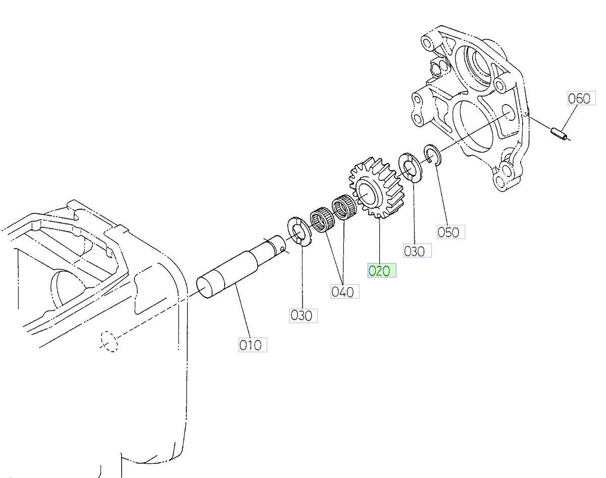 Γρανάζι 20 Δόντια Kubota 33740-34323. Ανταλλακτικά μεταχειρισμένα και καινούρια, εισαγόμενα από την Ιαπωνία σε άριστη κατάσταση. Βρείτε γνήσια - original και ιμιτασιόν - aftermarket ανταλλακτικά για όλα τα Kubota σε προσιτές τιμές.