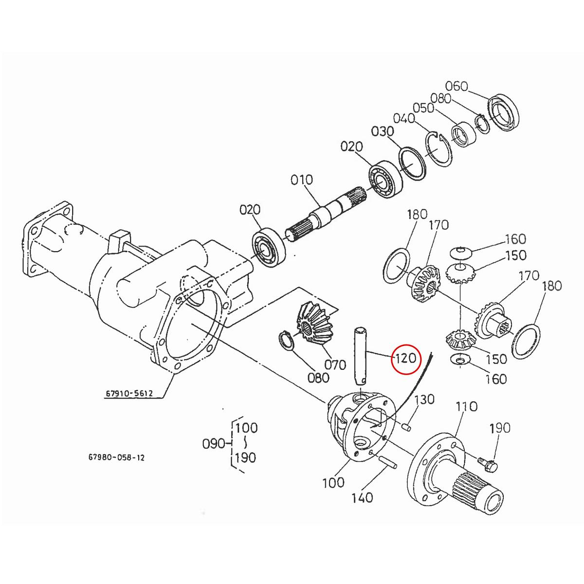 Kubota Αξονάκι 67910-56640. Ανταλλακτικά μεταχειρισμένα και καινούρια, εισαγόμενα από την Ιαπωνία σε άριστη κατάσταση. Βρείτε γνήσια - original και ιμιτασιόν - aftermarket ανταλλακτικά για όλα τα Kubota σε προσιτές τιμές.