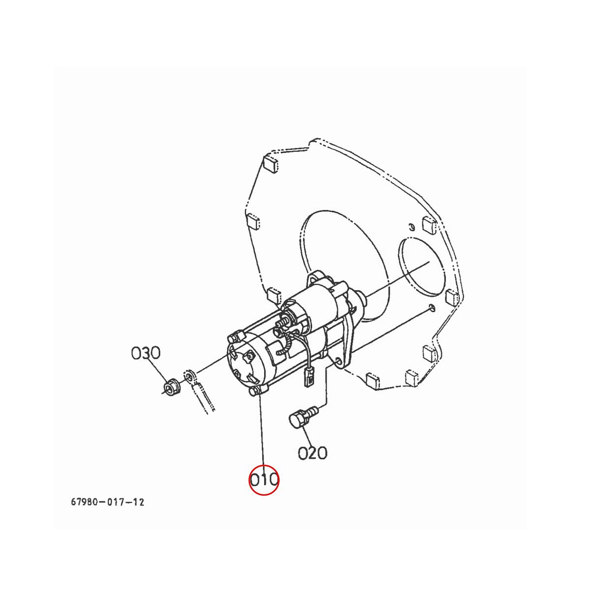 Kubota Μίζα 15231-63010. Ανταλλακτικά μεταχειρισμένα και καινούρια, εισαγόμενα από την Ιαπωνία σε άριστη κατάσταση. Βρείτε γνήσια - original και ιμιτασιόν - aftermarket ανταλλακτικά για όλα τα Kubota σε προσιτές τιμές.