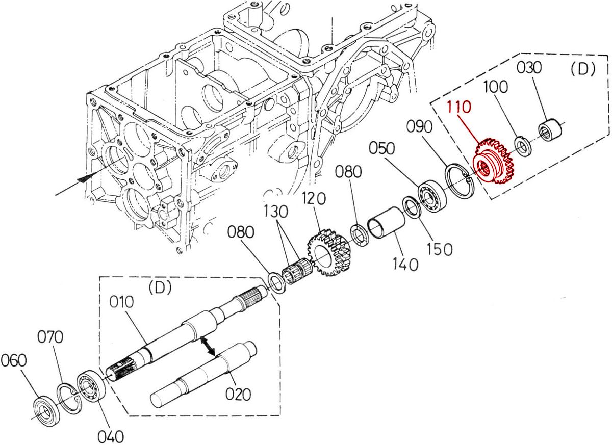 Γρανάζι 22 δόντια Kubota 67221-14890. Ανταλλακτικά μεταχειρισμένα και καινούρια, εισαγόμενα από την Ιαπωνία σε άριστη κατάσταση. Βρείτε γνήσια - original και ιμιτασιόν - aftermarket ανταλλακτικά για όλα τα τρακτέρ Kubota σε προσιτές τιμές.