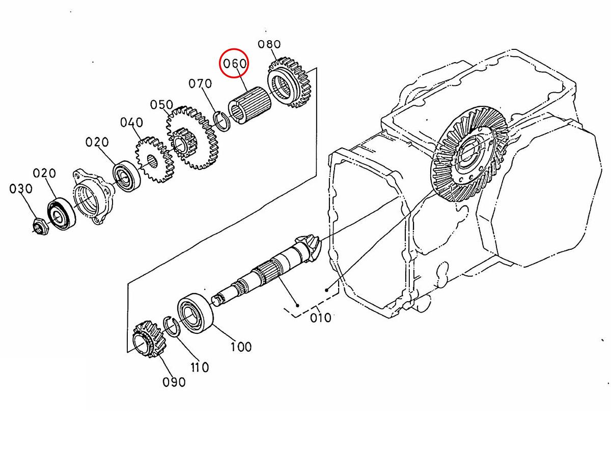Μούφα γραναζωτή Kubota 37410-15150. Ανταλλακτικά μεταχειρισμένα και καινούρια, εισαγόμενα από την Ιαπωνία σε άριστη κατάσταση. Βρείτε γνήσια - original και ιμιτασιόν - aftermarket ανταλλακτικά για όλα τα Kubota σε προσιτές τιμές.