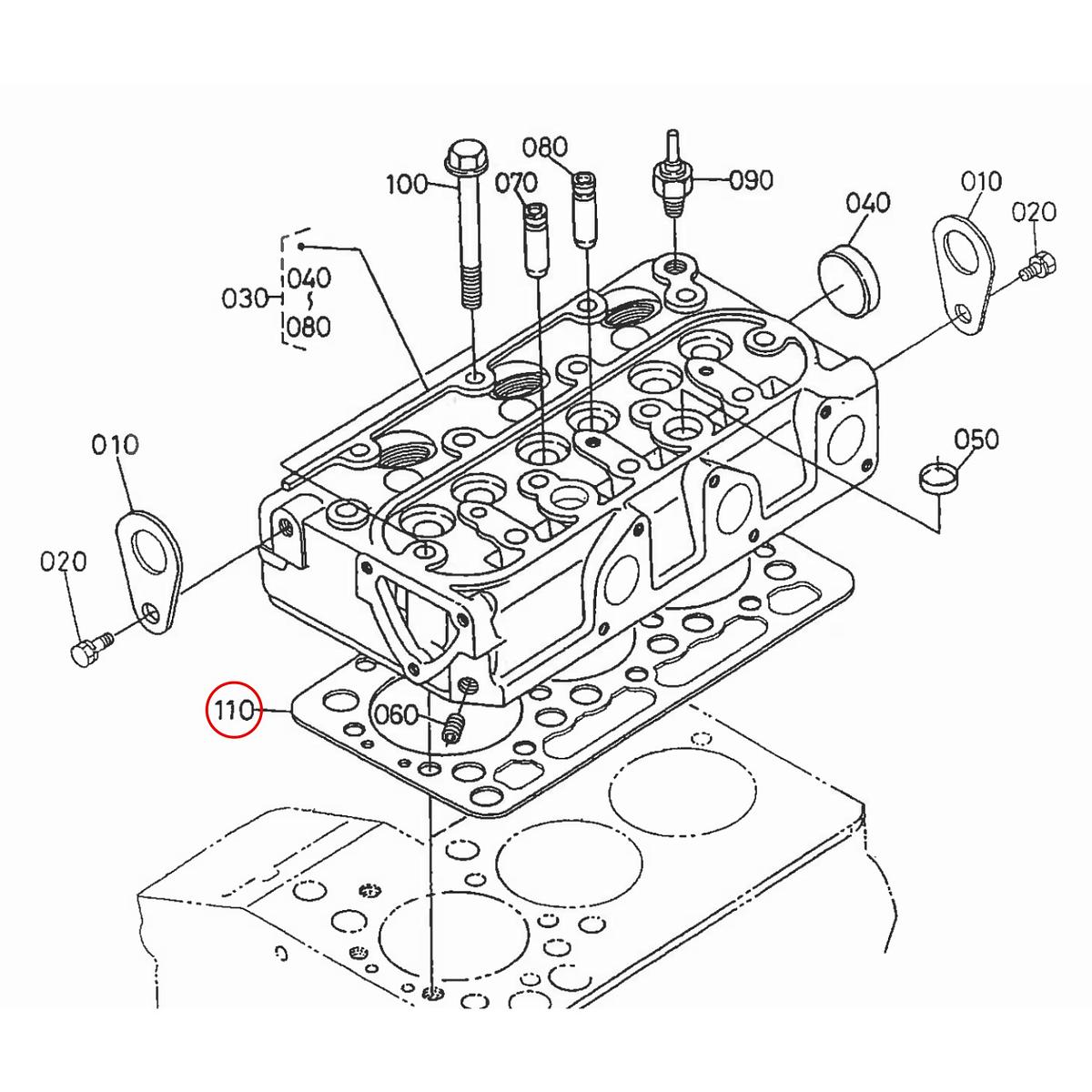 Kubota Φλάντζα Κυλινδροκεφαλής 16861-03310. Ανταλλακτικά μεταχειρισμένα και καινούρια, εισαγόμενα από την Ιαπωνία σε άριστη κατάσταση. Βρείτε γνήσια - original και ιμιτασιόν - aftermarket ανταλλακτικά για όλα τα Kubota σε προσιτές τιμές.