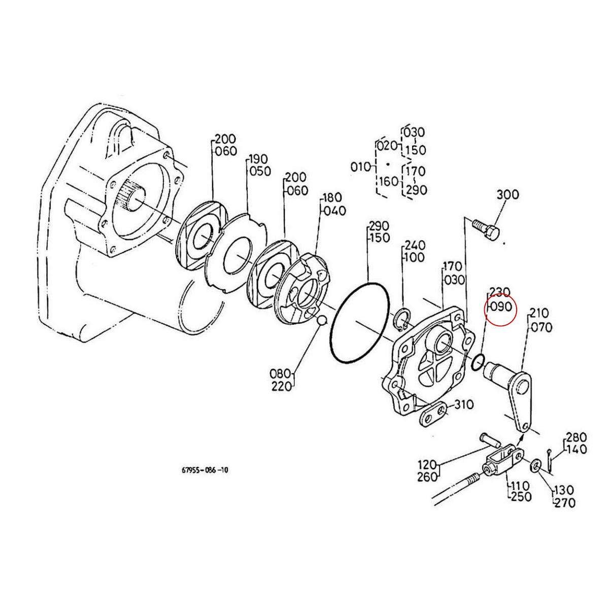 Kubota O-ring 04811-00210. Used and new spare parts, imported from Japan in excellent condition. Find genuine - original and aftermarket spare parts for all Kubota tractors at affordable prices.
