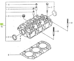 Κυλινδροκεφαλή Iseki 6211-110-068-00. Ανταλλακτικά μεταχειρισμένα και καινούρια, εισαγόμενα από την Ιαπωνία σε άριστη κατάσταση. Βρείτε γνήσια - original και ιμιτασιόν - aftermarket ανταλλακτικά για όλα τα Kubota σε προσιτές τιμές.