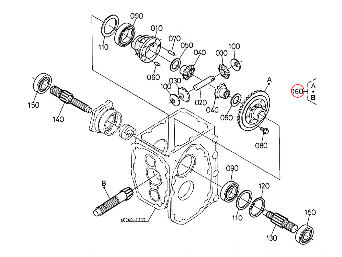 Κορώνα πηνίο πίσω διαφορικού 6, 37 δόντια Kubota: 6A320-82110. Ανταλλακτικά μεταχειρισμένα και καινούρια, εισαγόμενα από την Ιαπωνία σε άριστη κατάσταση. Βρείτε γνήσια - original και ιμιτασιόν - aftermarket ανταλλακτικά για όλα τα Kubota σε προσιτές τιμές.
