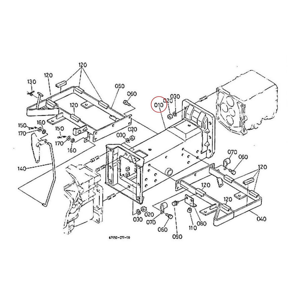 Kubota Πάισιο 67950-51110. Ανταλλακτικά μεταχειρισμένα και καινούρια, εισαγόμενα από την Ιαπωνία σε άριστη κατάσταση. Βρείτε γνήσια - original και ιμιτασιόν - aftermarket ανταλλακτικά για όλα τα Kubota σε προσιτές τιμές.