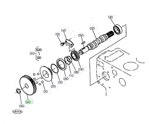 Gear Injection Pump Kubota 15611-51150. Used and new spare parts, imported from Japan in excellent condition. Find genuine - original and aftermarket spare parts for all Kubota tractors at affordable prices.