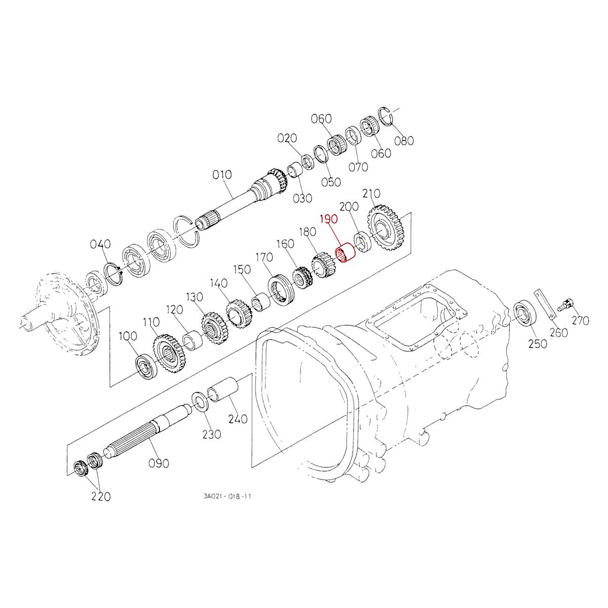 Κουζινέτο (μούφα) εσωτερικό 2 Kubota 32530-25150. Ανταλλακτικά μεταχειρισμένα και καινούρια, εισαγόμενα από την Ιαπωνία σε άριστη κατάσταση. Βρείτε γνήσια - original και ιμιτασιόν - aftermarket ανταλλακτικά για όλα τα τρακτέρ Kubota σε προσιτές τιμές.