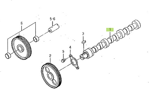 Εκκεντροφόρος Iseki 6212-511-002-00. Ανταλλακτικά μεταχειρισμένα και καινούρια, εισαγόμενα από την Ιαπωνία σε άριστη κατάσταση. Βρείτε γνήσια - original και ιμιτασιόν - aftermarket ανταλλακτικά για όλα τα Kubota σε προσιτές τιμές.