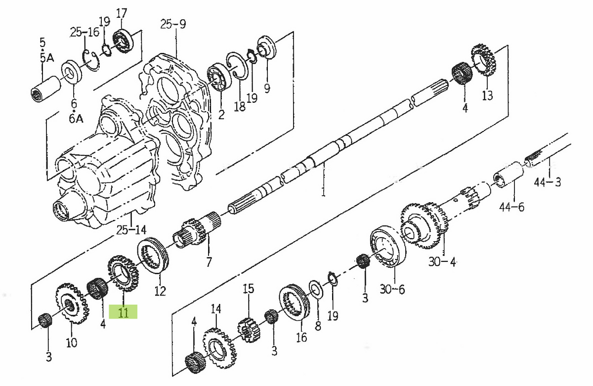 Γρανάζι 25 Δόντια Iseki 1617-205-003-00. Ανταλλακτικά μεταχειρισμένα και καινούρια, εισαγόμενα από την Ιαπωνία σε άριστη κατάσταση. Βρείτε γνήσια - original και ιμιτασιόν - aftermarket ανταλλακτικά για όλα τα Kubota σε προσιτές τιμές.