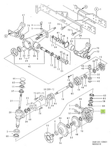 Assy Case LH Yanmar 1W3221-15700. Used and new spare parts, imported from Japan in excellent condition. Find genuine - original and aftermarket spare parts for all Kubota tractors at affordable prices.