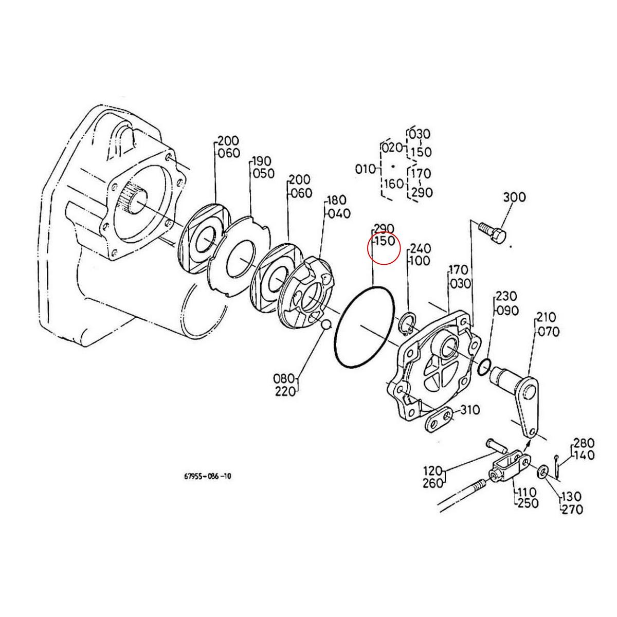 Kubota O-ring 04811-11120. Used and new spare parts, imported from Japan in excellent condition. Find genuine - original and aftermarket spare parts for all Kubota tractors at affordable prices.