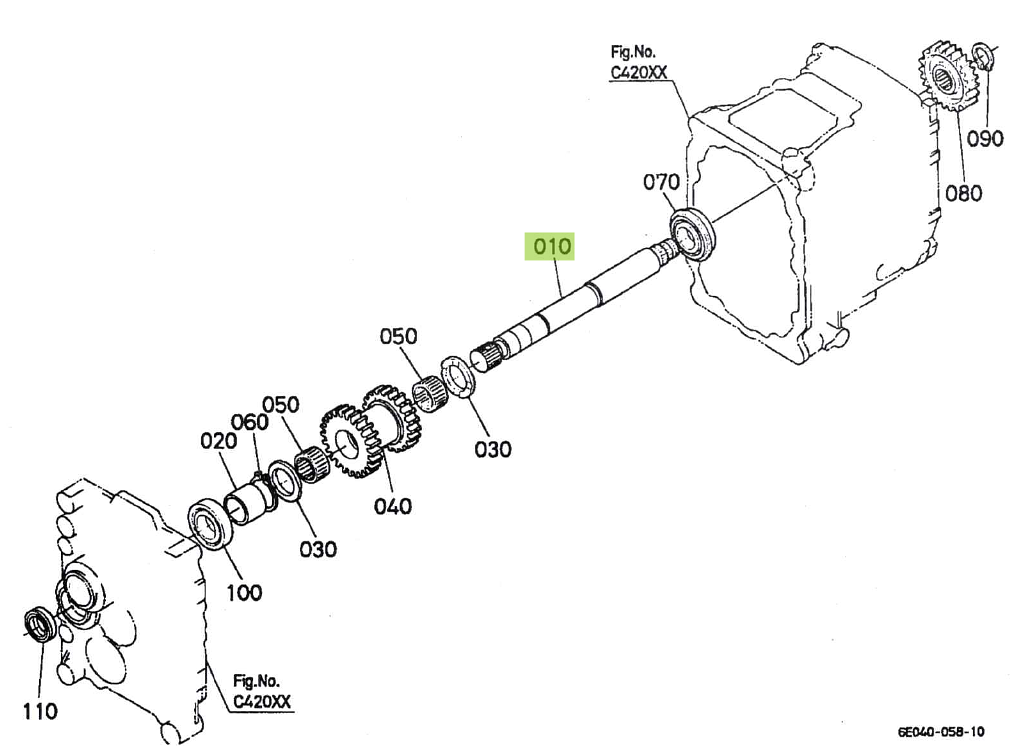 Άξονας FWD Kubota : 6A830-14810. Ανταλλακτικά μεταχειρισμένα και καινούρια, εισαγόμενα από την Ιαπωνία σε άριστη κατάσταση. Βρείτε γνήσια - original και ιμιτασιόν - aftermarket ανταλλακτικά για όλα τα Kubota σε προσιτές τιμές.