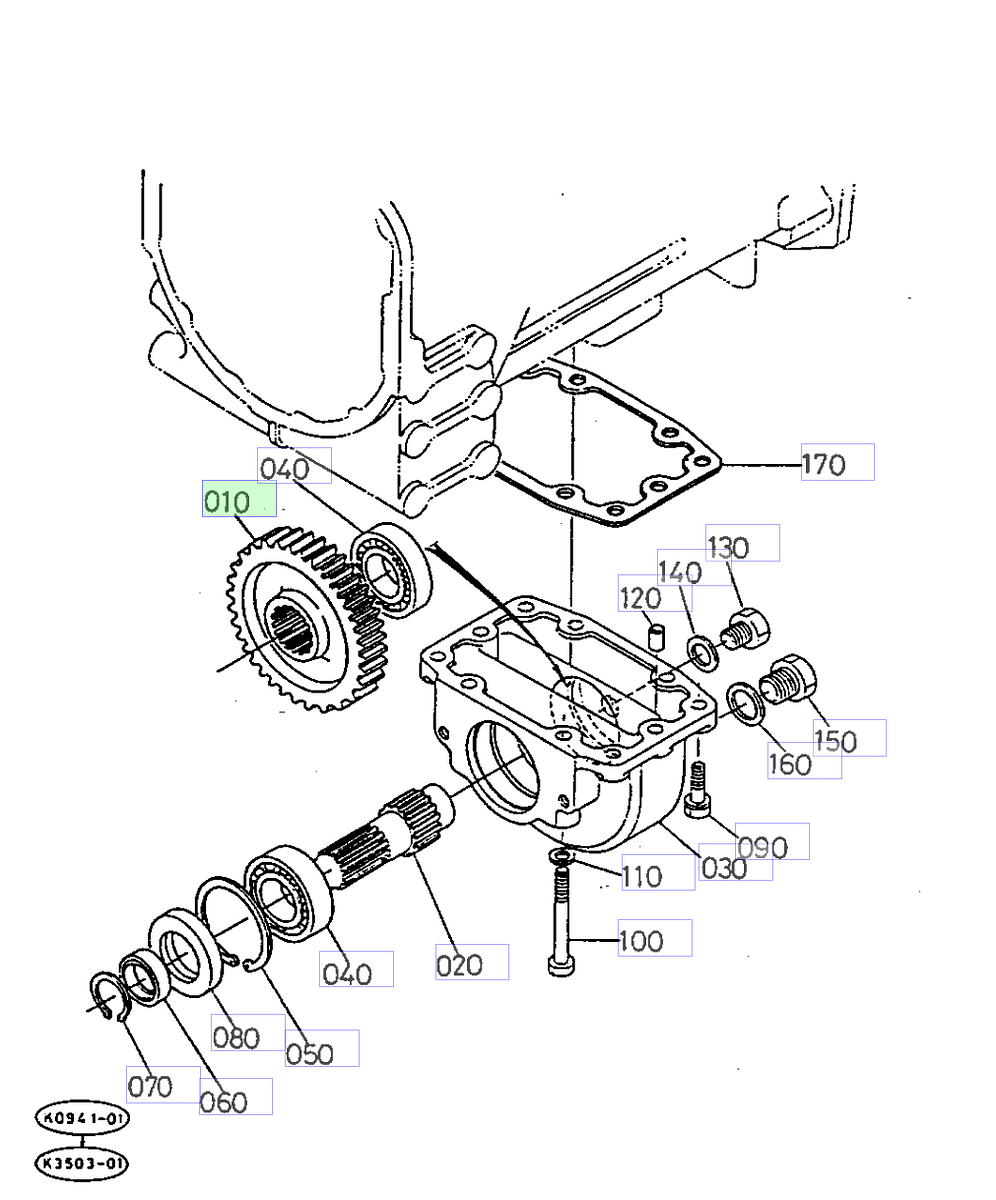Γρανάζι 32 Δόντια Kubota 36340-41230. Ανταλλακτικά μεταχειρισμένα και καινούρια, εισαγόμενα από την Ιαπωνία σε άριστη κατάσταση. Βρείτε γνήσια - original και ιμιτασιόν - aftermarket ανταλλακτικά για όλα τα Kubota σε προσιτές τιμές.