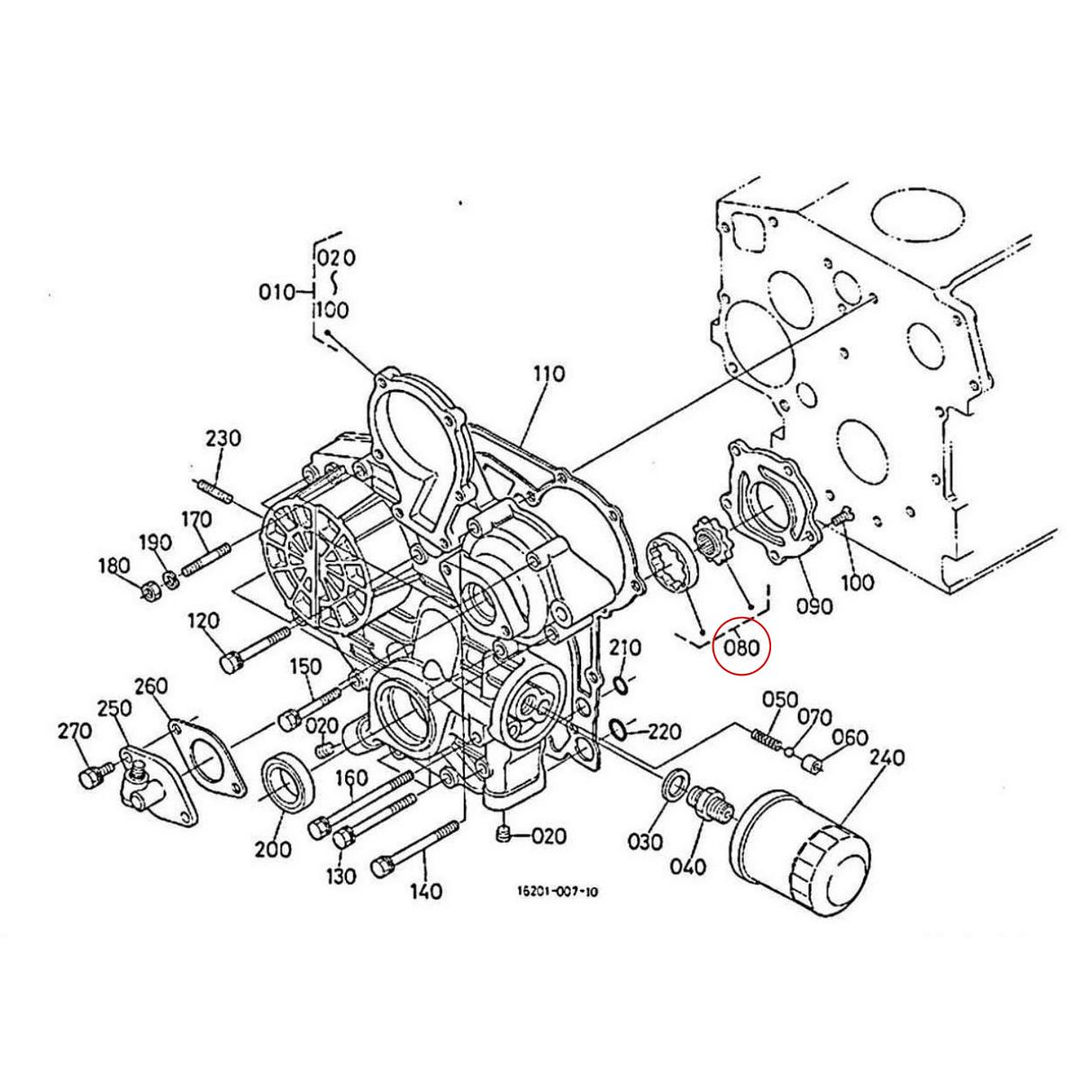 Kubota Αντλία λαδιού γρανάζι 16241-35070. Ανταλλακτικά μεταχειρισμένα και καινούρια, εισαγόμενα από την Ιαπωνία σε άριστη κατάσταση. Βρείτε γνήσια - original και ιμιτασιόν - aftermarket ανταλλακτικά για όλα τα Kubota σε προσιτές τιμές.