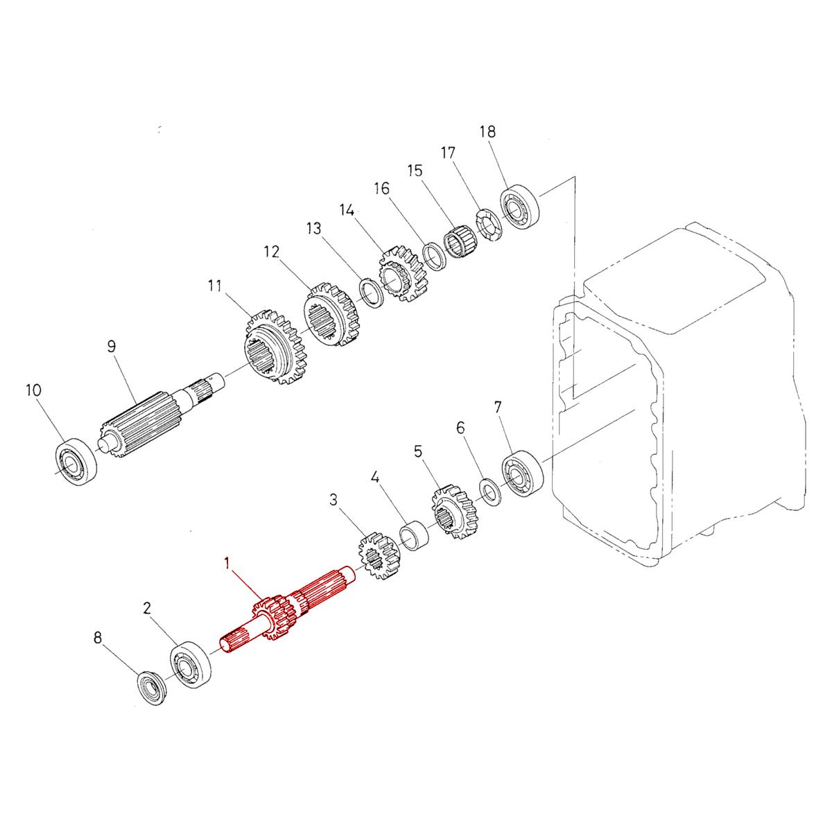 Πρωτεύον άξονας Kubota: 67111-14110. Ανταλλακτικά μεταχειρισμένα και καινούρια, εισαγόμενα από την Ιαπωνία σε άριστη κατάσταση. Βρείτε γνήσια - original και ιμιτασιόν - aftermarket ανταλλακτικά για όλα τα Kubota σε προσιτές τιμές.