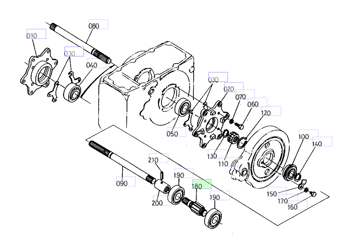 Άξονας Γρανάζι 12 Δόντια Kubota 37260-26750. Ανταλλακτικά μεταχειρισμένα και καινούρια, εισαγόμενα από την Ιαπωνία σε άριστη κατάσταση. Βρείτε γνήσια - original και ιμιτασιόν - aftermarket ανταλλακτικά για όλα τα Kubota σε προσιτές τιμές.
