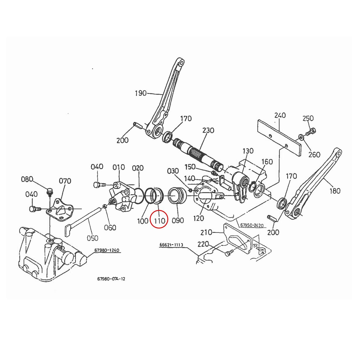 Kubota Δαχτυλίδι 68773-21560. Ανταλλακτικά μεταχειρισμένα και καινούρια, εισαγόμενα από την Ιαπωνία σε άριστη κατάσταση. Βρείτε γνήσια - original και ιμιτασιόν - aftermarket ανταλλακτικά για όλα τα Kubota σε προσιτές τιμές.