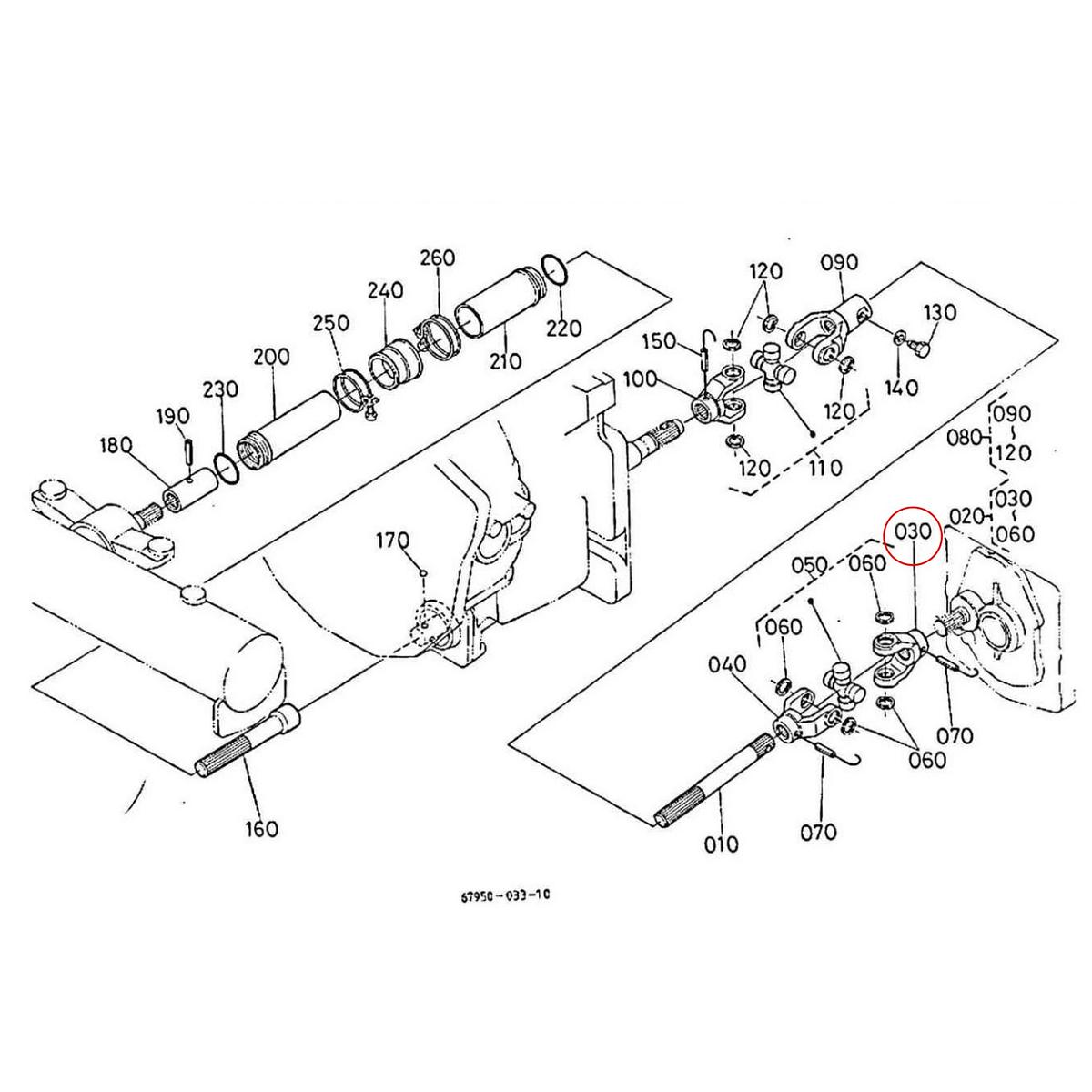 Kubota Δίχαλο 66591-56410. Ανταλλακτικά μεταχειρισμένα και καινούρια, εισαγόμενα από την Ιαπωνία σε άριστη κατάσταση. Βρείτε γνήσια - original και ιμιτασιόν - aftermarket ανταλλακτικά για όλα τα Kubota σε προσιτές τιμές.