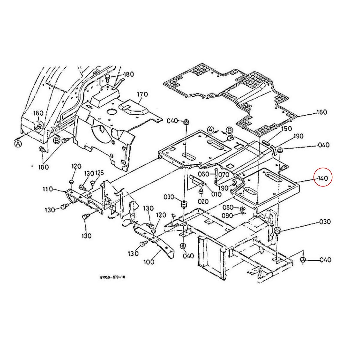 Kubota Πατοσάνιδο 67950-51350. Ανταλλακτικά μεταχειρισμένα και καινούρια, εισαγόμενα από την Ιαπωνία σε άριστη κατάσταση. Βρείτε γνήσια - original και ιμιτασιόν - aftermarket ανταλλακτικά για όλα τα Kubota σε προσιτές τιμές.