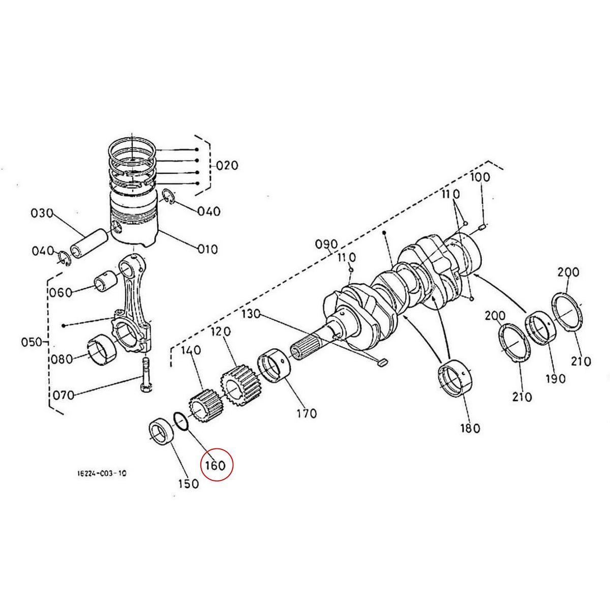 Kubota O-ring 04811-10280. Ανταλλακτικά μεταχειρισμένα και καινούρια, εισαγόμενα από την Ιαπωνία σε άριστη κατάσταση. Βρείτε γνήσια - original και ιμιτασιόν - aftermarket ανταλλακτικά για όλα τα Kubota σε προσιτές τιμές.